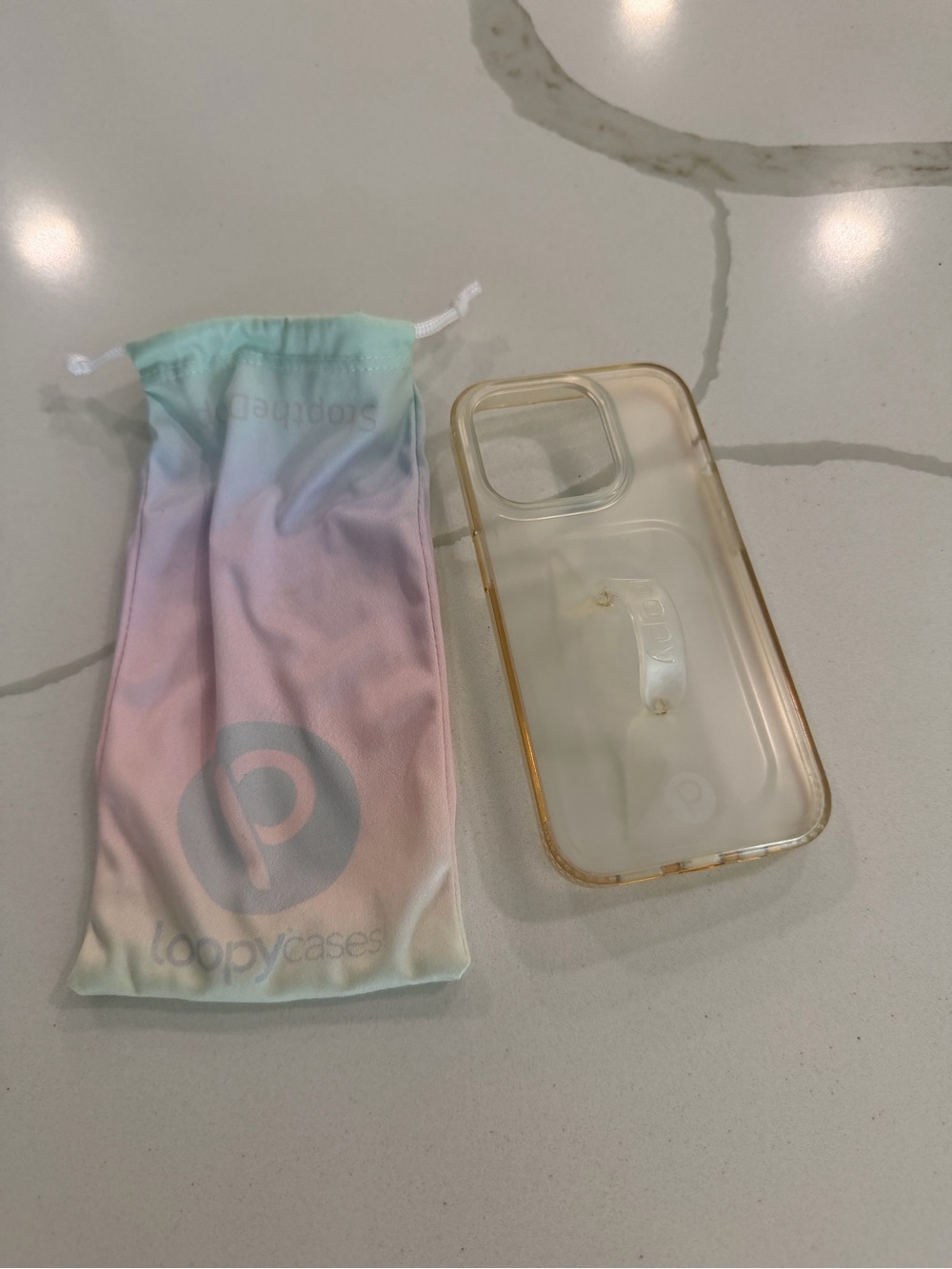 Loopy Case Clear Phone Case and Clear Loop